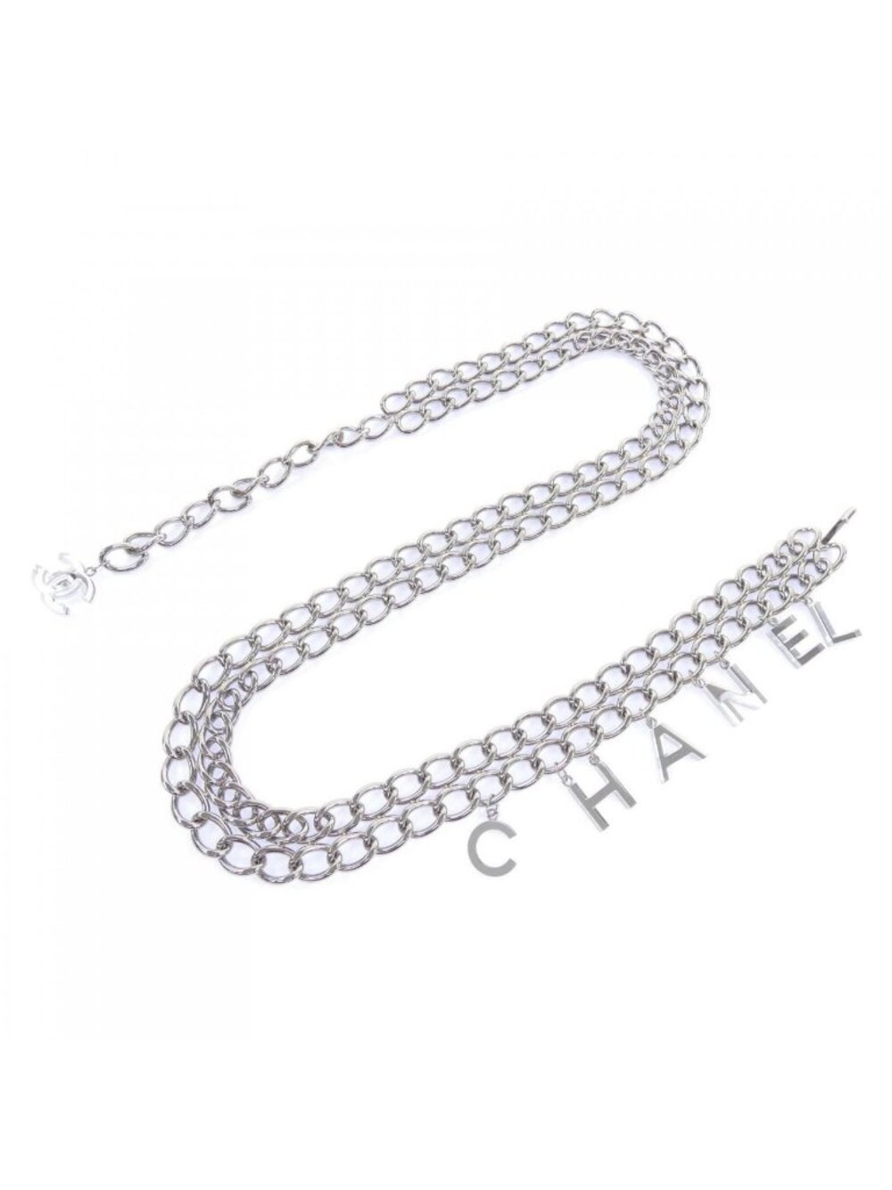 Chanel Vintage Belt Silver
